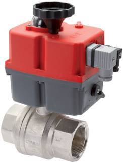 G2-1/2'' 24-240V AC/DC Válvula de bola de latón modulante de 2 vías