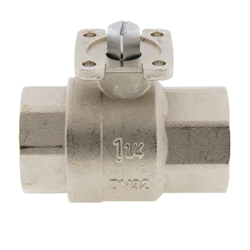 Válvula de bola de latón de 2 vías ISO-Top PN40 - BL2BA