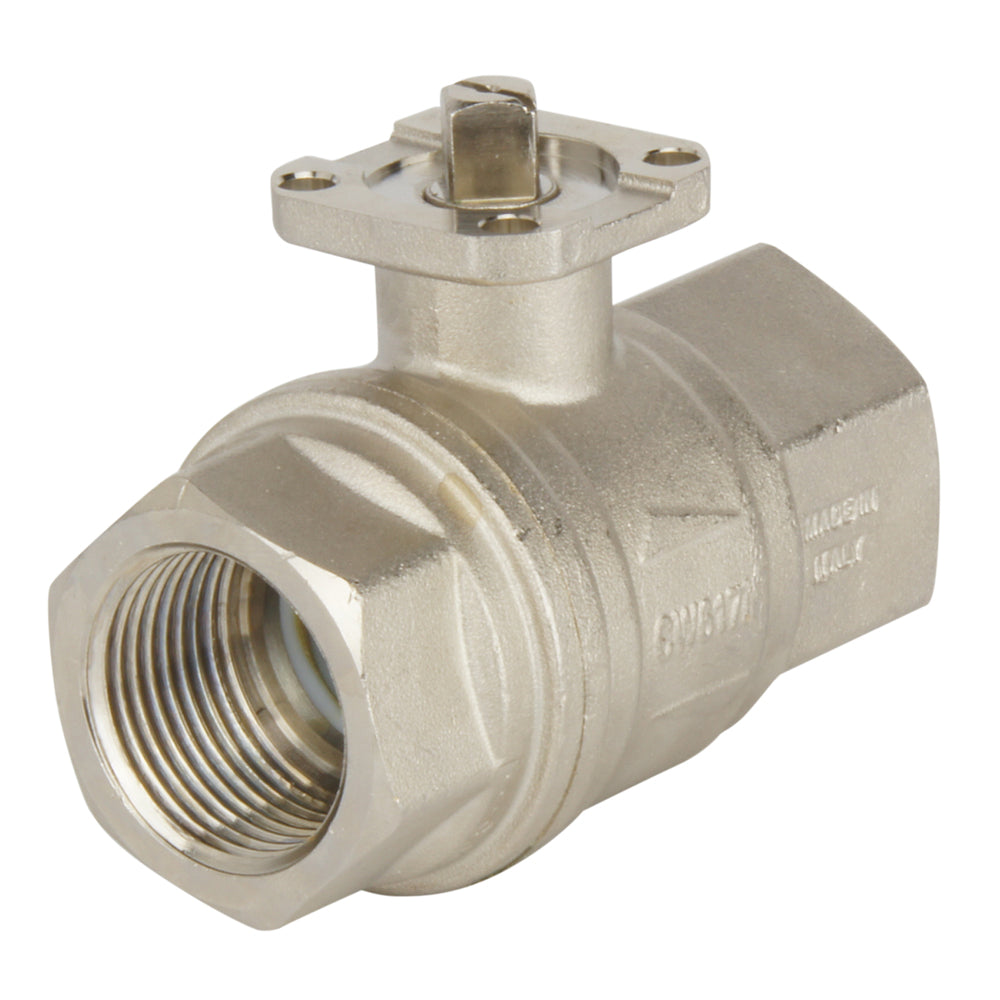 Válvula de bola neumática de latón de 2 vías y doble efecto G1/2'' - BL2BA