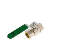 Válvula de bola de latón de 2 vías para agua potable Rp 3/4 pulgadas