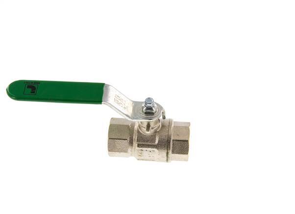Válvula de bola de latón de 2 vías para agua potable Rp 3/4 pulgadas