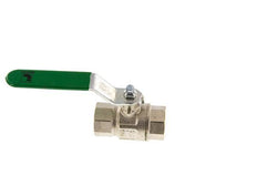 Válvula de bola de latón de 2 vías para agua potable Rp 3/4 pulgadas