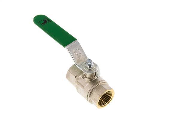 Válvula de bola de latón de 2 vías para agua potable Rp 3/4 pulgadas