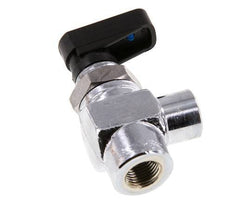 Válvula de bola de latón compacta de 2 vías de 1/8 de pulgada