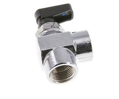Válvula de bola de latón compacta de 2 vías de 3/8 pulgadas