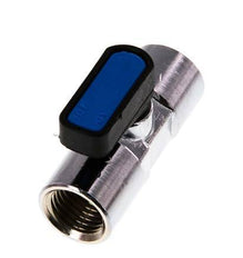 Rp 1/4 de pulgada Mini válvula de bola de latón de 2 vías compacta EN331 Gas 20 Bar