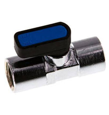 Rp 1/4 de pulgada Mini válvula de bola de latón de 2 vías compacta EN331 Gas 20 Bar