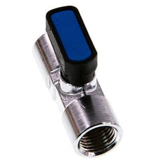Rp 1/4 de pulgada Mini válvula de bola de latón de 2 vías compacta EN331 Gas 20 Bar