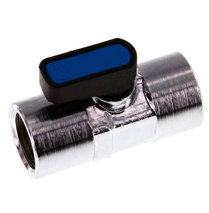 Mini válvula de bola de latón de 3/8 pulgadas de 2 vías compacta EN331 Gas 20 Bar