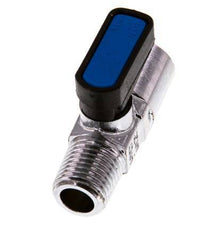Válvula de bola de latón de 1/4 de pulgada, macho a hembra, de 2 vías, compacta EN331 Gas 20 Bar