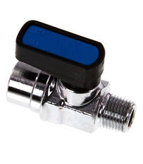 Válvula de bola macho a hembra R/Rp 1/8 pulgadas de 2 vías de latón compacta EN331 Gas 20 Bar