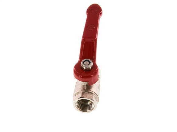 Válvula de bola de 2 vías Rp3/8'' Latón PTFE/NBR 25 bar - BL2BM