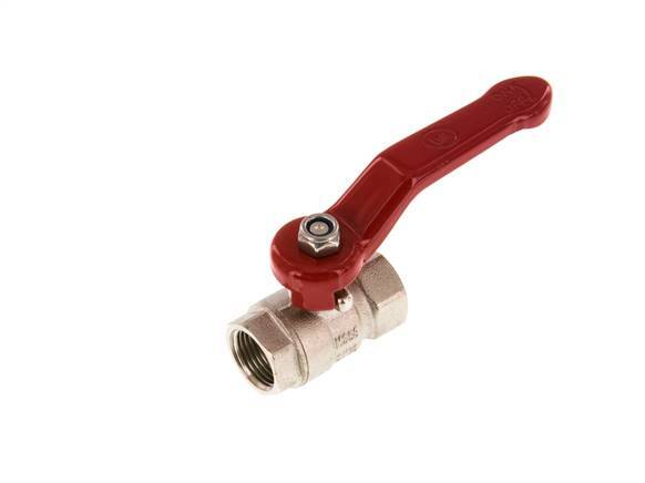 Válvula de bola de 2 vías Rp3/8'' Latón PTFE/NBR 25 bar - BL2BM
