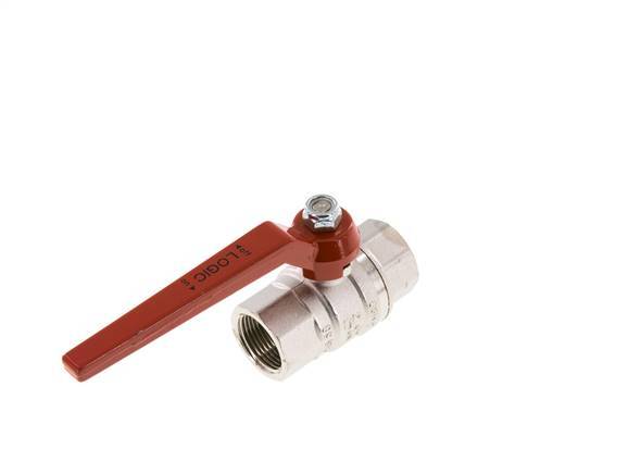Válvula de bola de latón de 2 vías sin silicona Rp 3/4 pulgadas