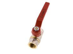 Válvula de bola de latón de 3/8 pulgadas sin silicona y de 2 vías
