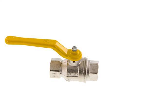 Válvula de bola de latón de 2 vías para gas Rp 3/4 pulgadas