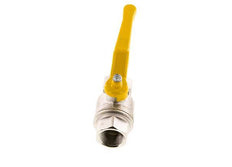 Válvula de bola de latón de 2 vías para gas Rp 3/4 pulgadas