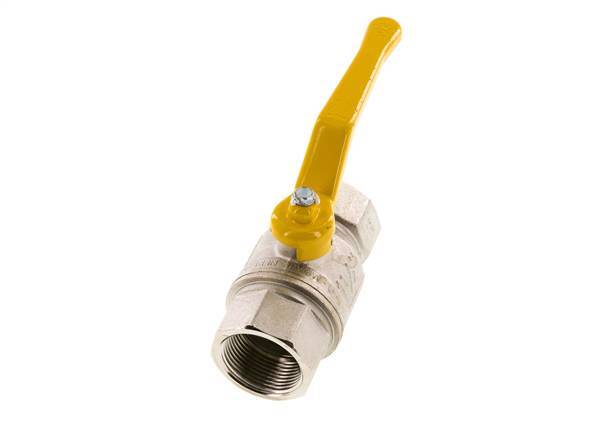 Válvula de bola de latón de 2 vías para gas Rp 1 1/4 pulgadas
