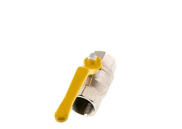 Válvula de bola de latón de 2 vías para gas Rp 1 1/4 pulgadas