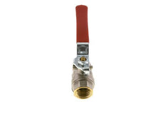 G Válvula de bola de latón de 2 vías con filtro integrado de 1/2 pulgada