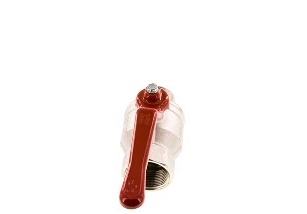 Válvula de bola de latón de 1-1/2 pulgadas de macho a hembra