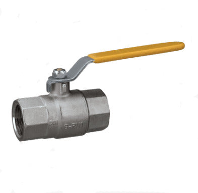 Válvula de bola de latón de 2 vías para oxígeno Rp 3/4 pulgadas