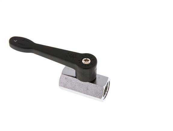 G 3/8 pulgadas Mini válvula de bola de latón de 2 vías con mango largo 15 Bar