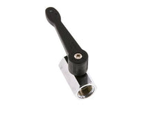 G 3/8 pulgadas Mini válvula de bola de latón de 2 vías con mango largo 15 Bar