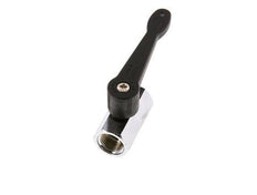 G 3/8 pulgadas Mini válvula de bola de latón de 2 vías con mango largo 15 Bar