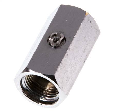 Mini válvula de bola de latón de 2 vías de 3/8 pulgadas accionada por un destornillador 15 Bar