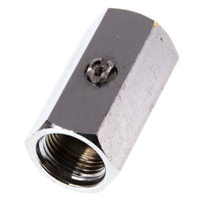 Mini válvula de bola de latón de 2 vías de 3/8 pulgadas accionada por un destornillador 15 Bar