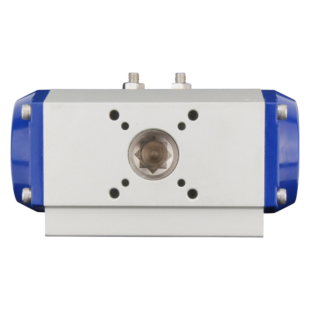 Válvula de bola neumática de acero inoxidable de 2 vías y doble efecto G4'' - BL2SA3