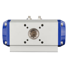 Válvula de bola neumática de acero inoxidable de 2 vías y doble efecto G4'' - BL2SA3
