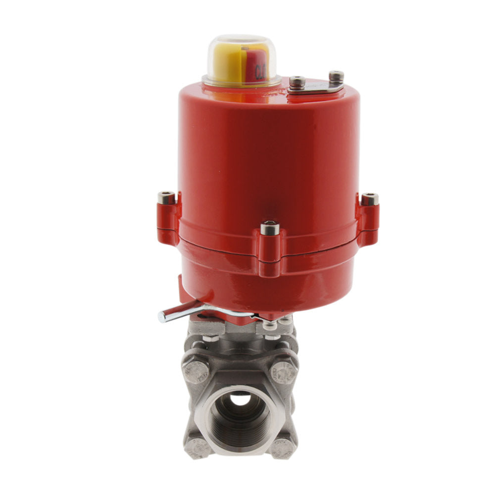 Válvula De Bola Eléctrica De Acero Inoxidable De 2 Vías G1/4'' 24V CA - BL2SA3