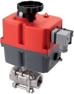 G2-1/2'' 24-240V AC/DC Válvula de bola de acero inoxidable de 2 vías a prueba de fallos