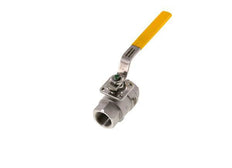 Válvula de bola de acero inoxidable de 2 vías para gas Rp 3/4 pulgadas