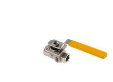 Válvula de bola de acero inoxidable de 2 vías para gas Rp 3/8 pulgadas