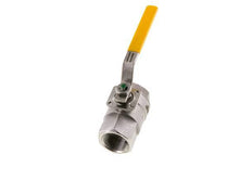 Válvula de bola de acero inoxidable de 2 vías para gas de 1 pulgada Rp