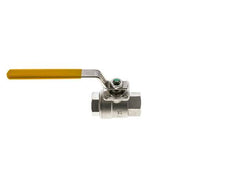 Válvula de bola de acero inoxidable de 2 vías para oxígeno Rp 3/4 pulgadas