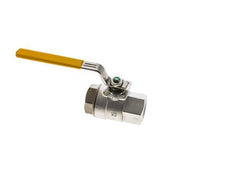 Válvula de bola de acero inoxidable de 2 vías para oxígeno de 1 pulgada Rp