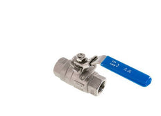 Válvula de bola de acero inoxidable de 2 vías G 1/2 pulgadas