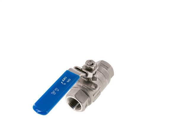 Válvula de bola de acero inoxidable de 2 vías G 1/2 pulgadas