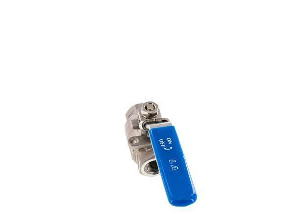 G Válvula de bola de acero inoxidable de 2 vías de 3/8 pulgadas