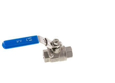 G Válvula de bola de acero inoxidable de 2 vías de 3/8 pulgadas