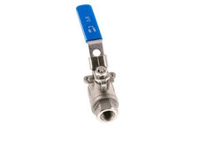 G Válvula de bola de acero inoxidable de 2 vías de 3/8 pulgadas