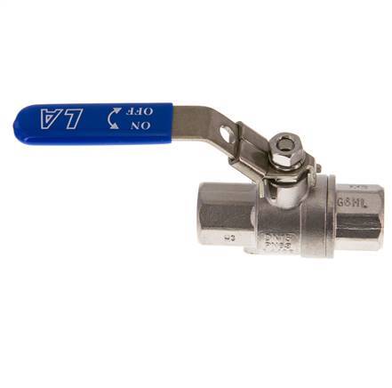 G 1/2 pulgadas PN 63 Válvula de bola de acero inoxidable de 2 vías