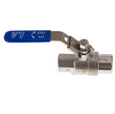 G 1/2 pulgadas PN 63 Válvula de bola de acero inoxidable de 2 vías