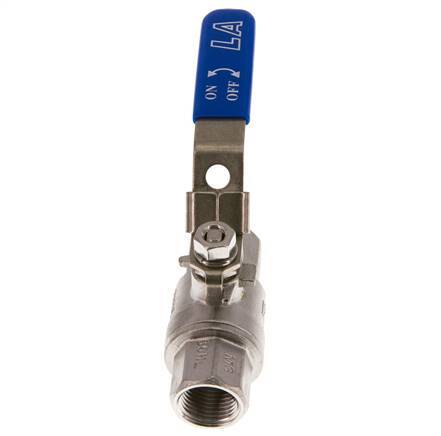 G 1/2 pulgadas PN 63 Válvula de bola de acero inoxidable de 2 vías