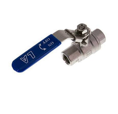 G 3/8 pulgadas PN 63 Válvula de bola de acero inoxidable de 2 vías