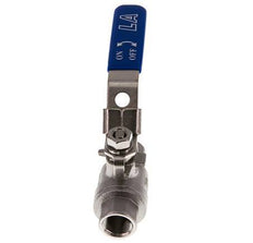 G 3/8 pulgadas PN 63 Válvula de bola de acero inoxidable de 2 vías